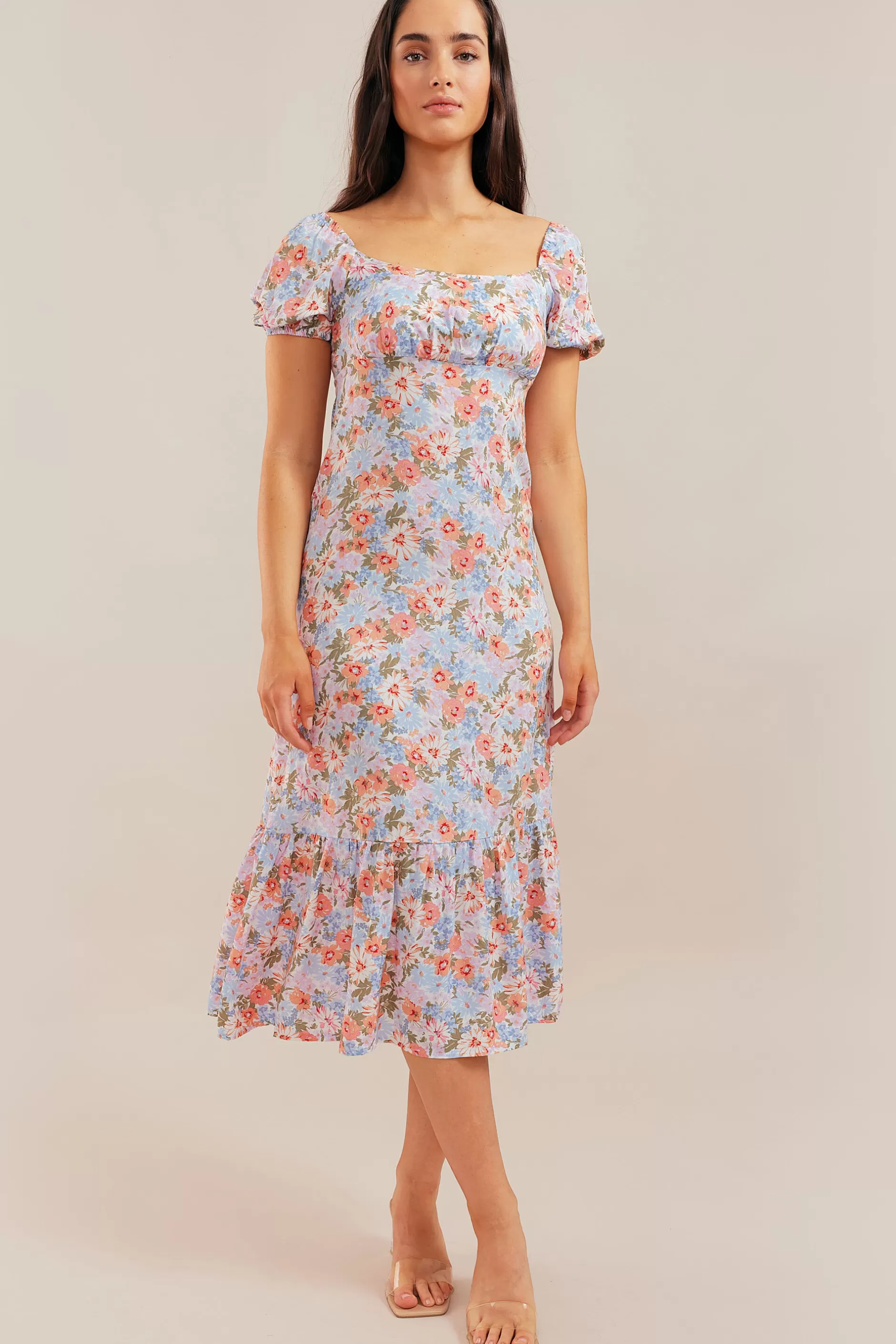 All About Flower Dress | Chiquelle Outlet