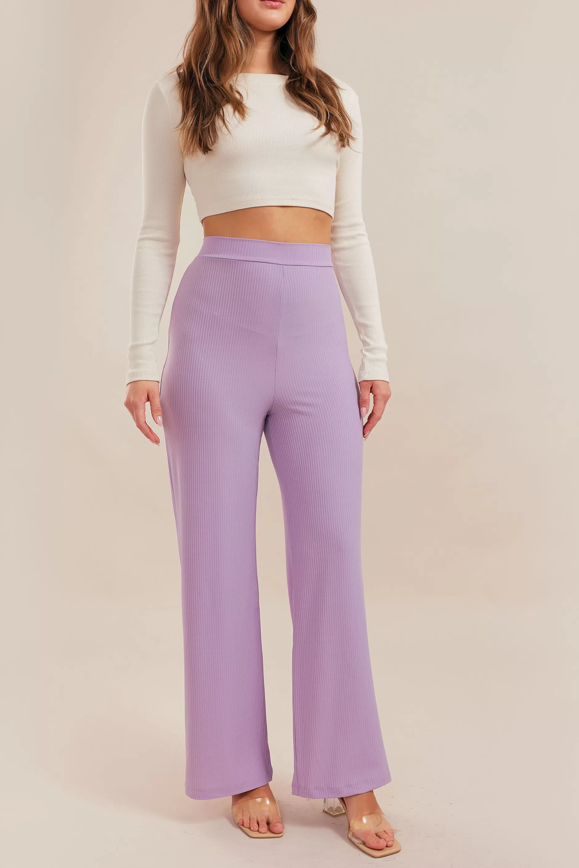 Basic Rib Pants | Chiquelle Best Sale