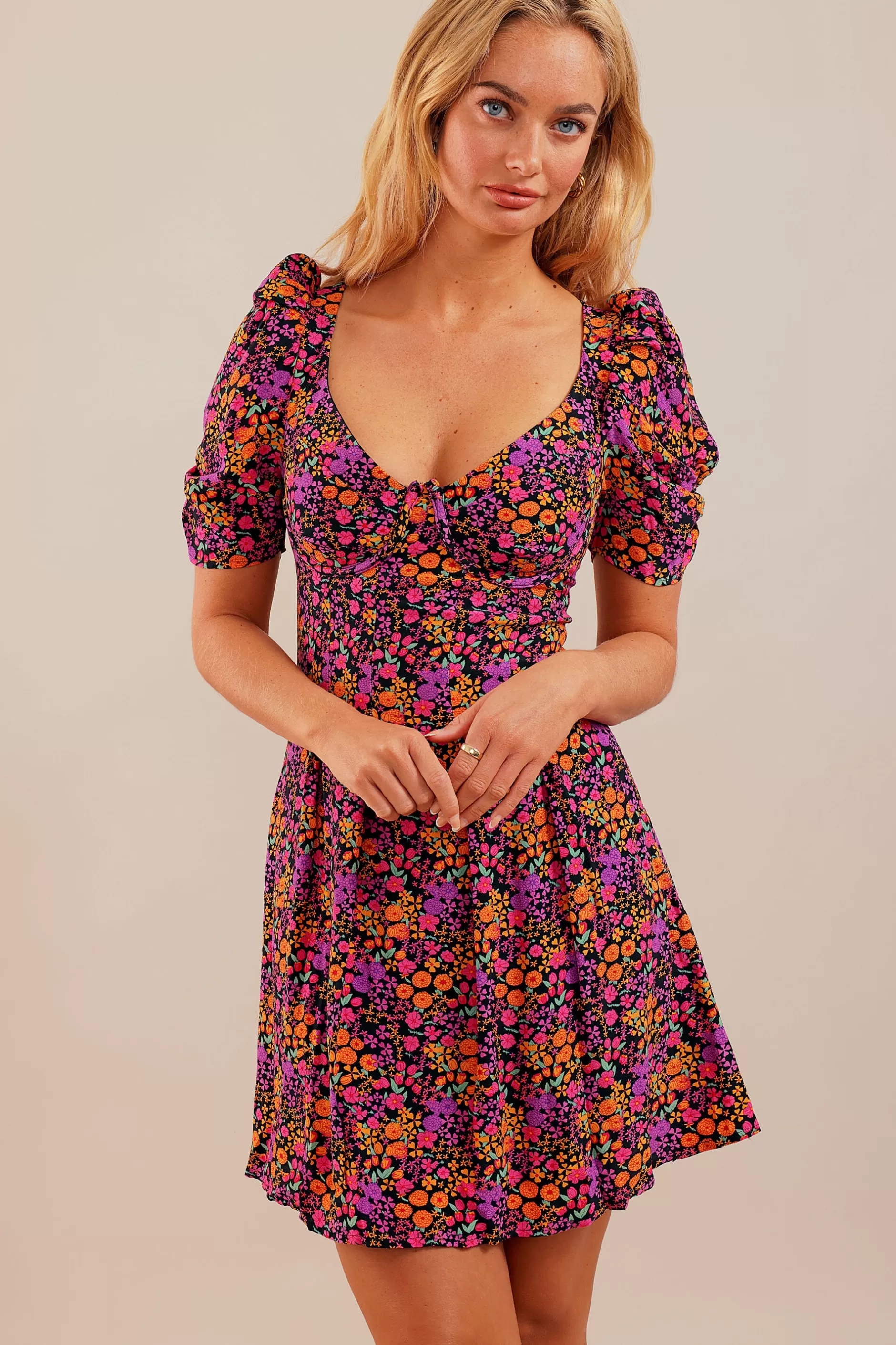 Bloom In Happiness Dress | Chiquelle Discount