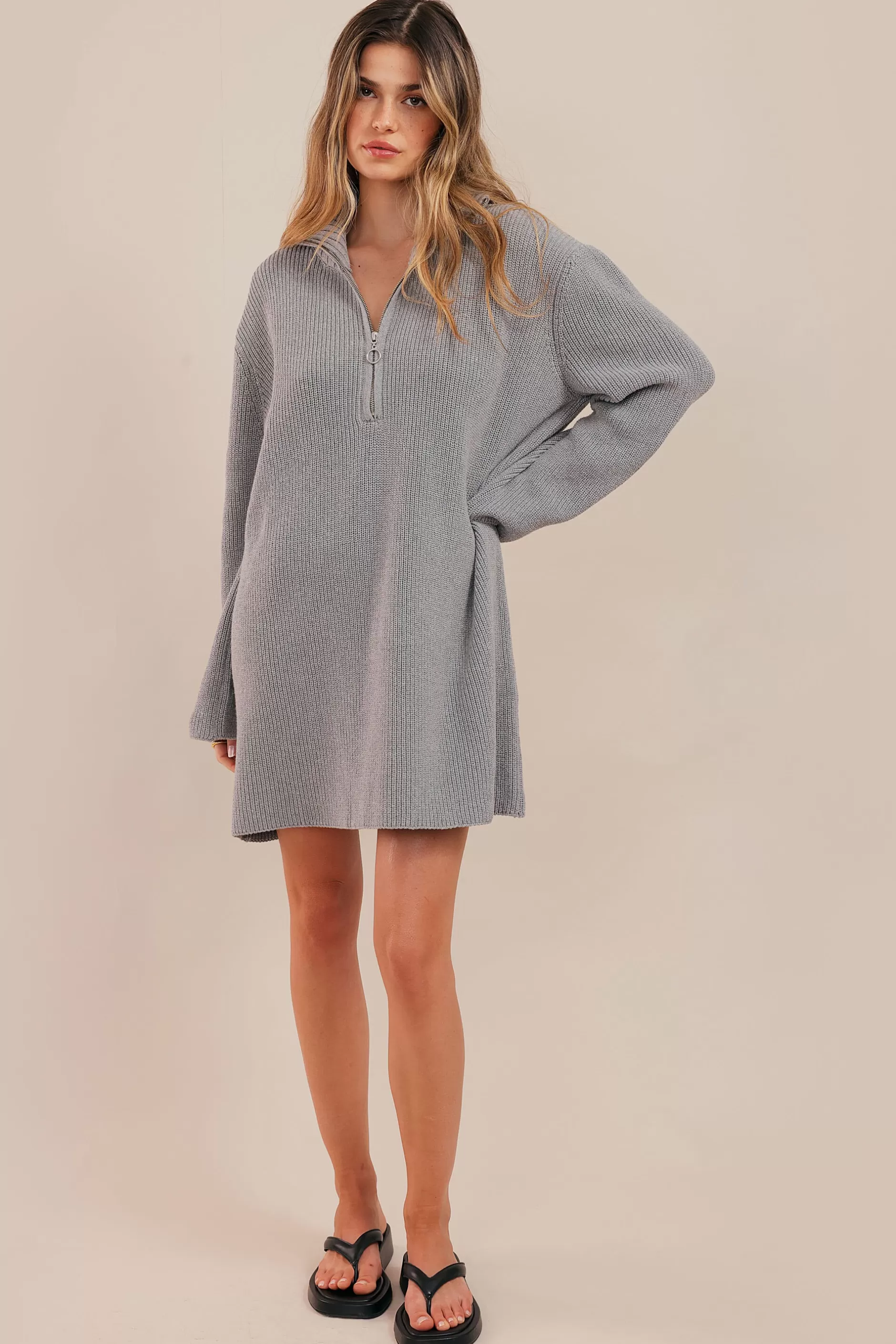 Chill Vibe Knit Dress | Chiquelle New