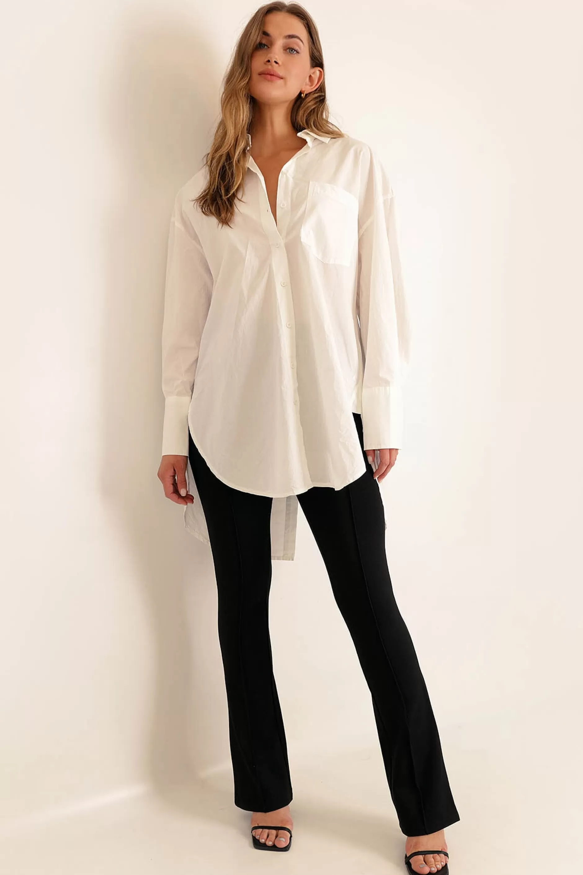 Crush Linen Blend Shirt | Chiquelle Shop