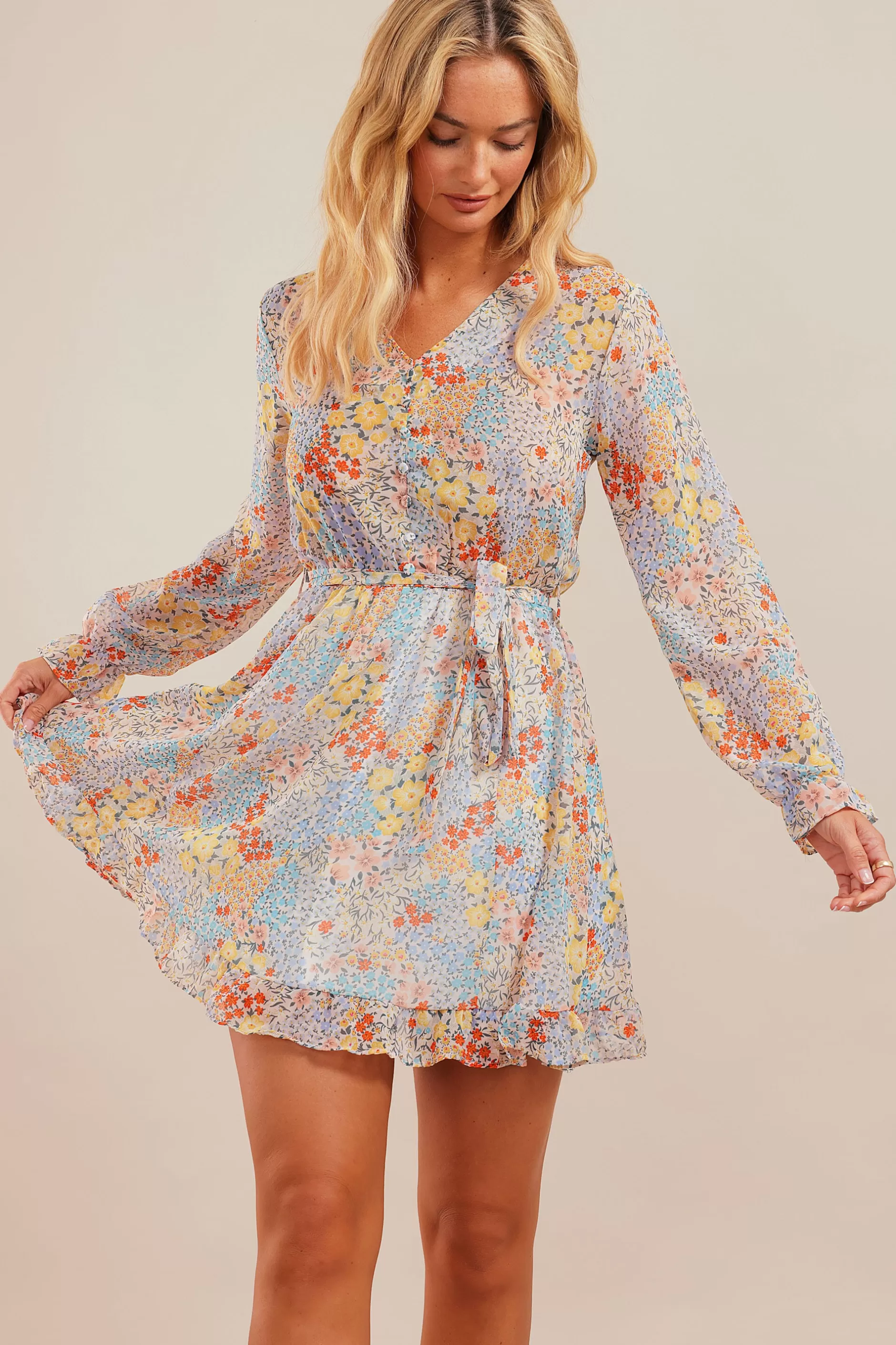 Cute In Paris Bloom Dress | Chiquelle Online