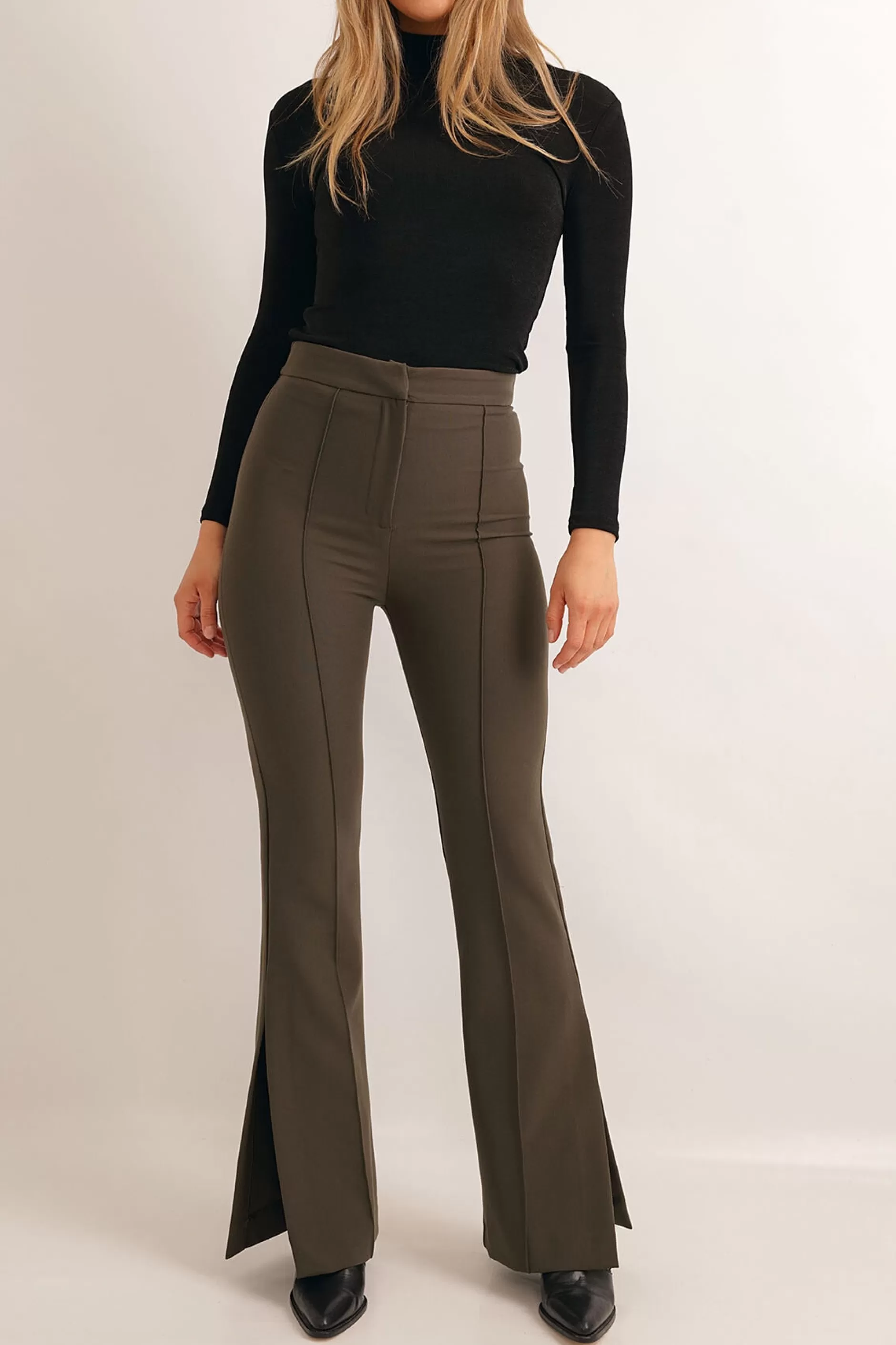 Fabulous Slit Flare Pants | Chiquelle Best