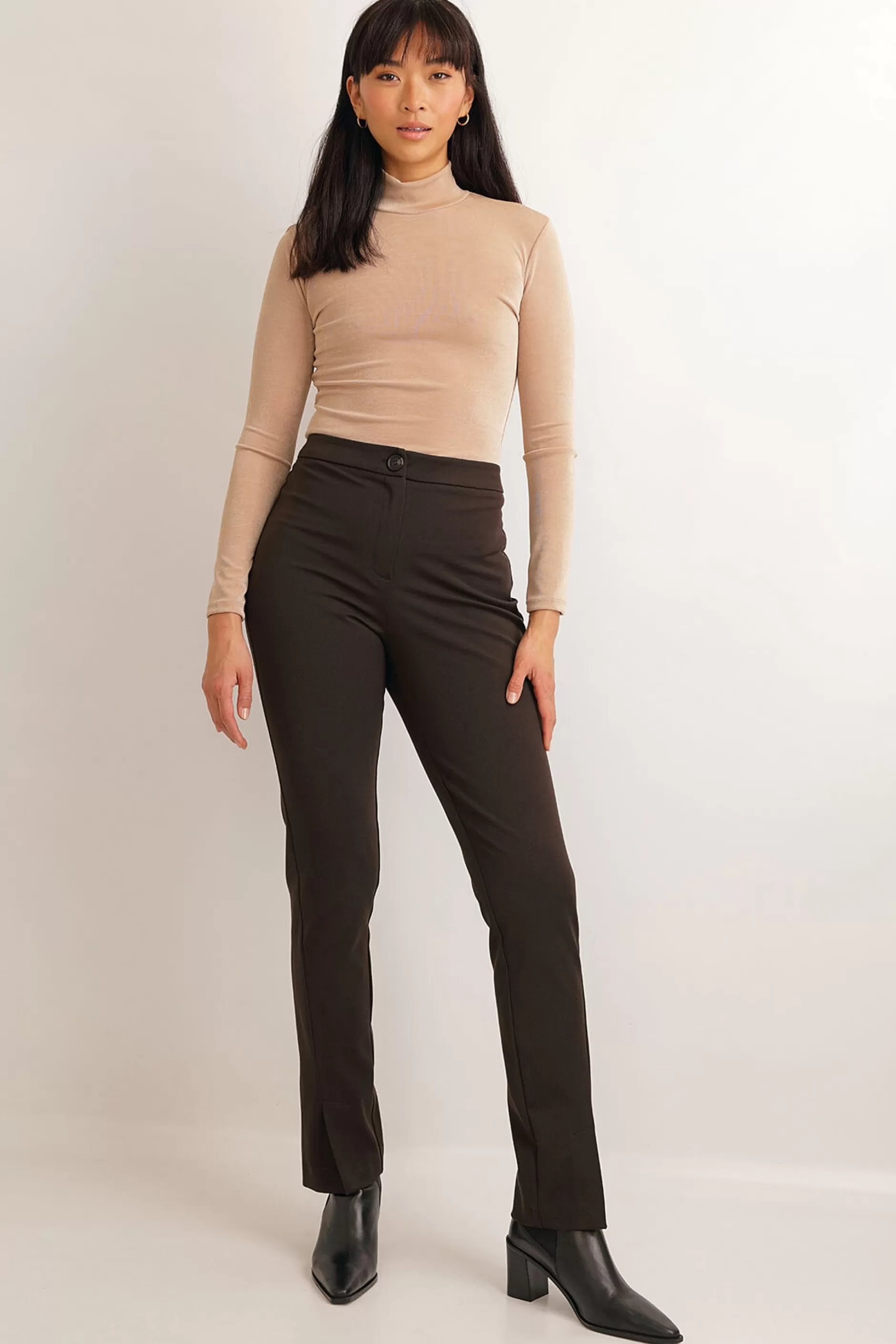 Fine Basic Suit Pants | Chiquelle Discount