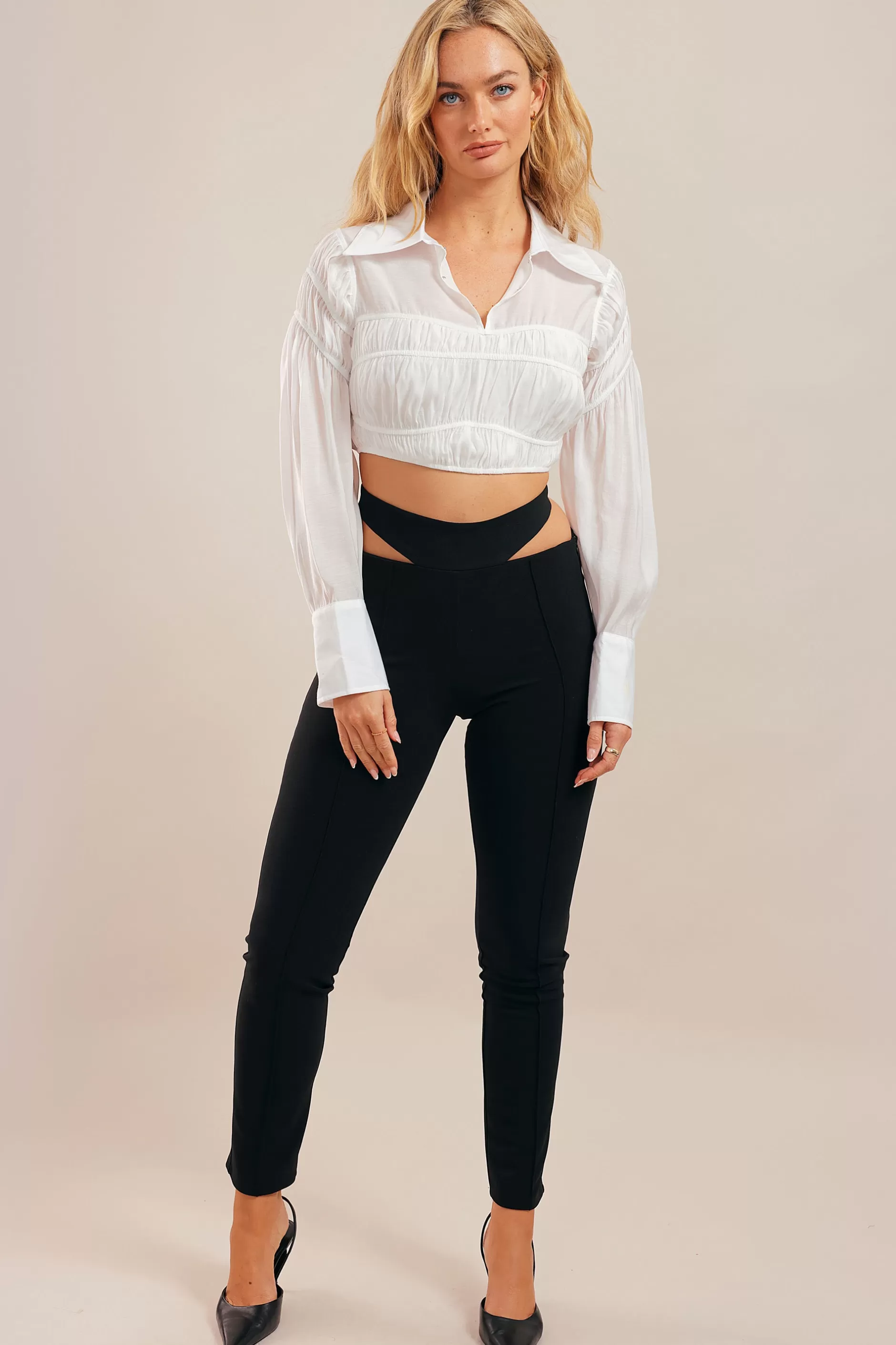 Gathered Thrill Blouse | Chiquelle New