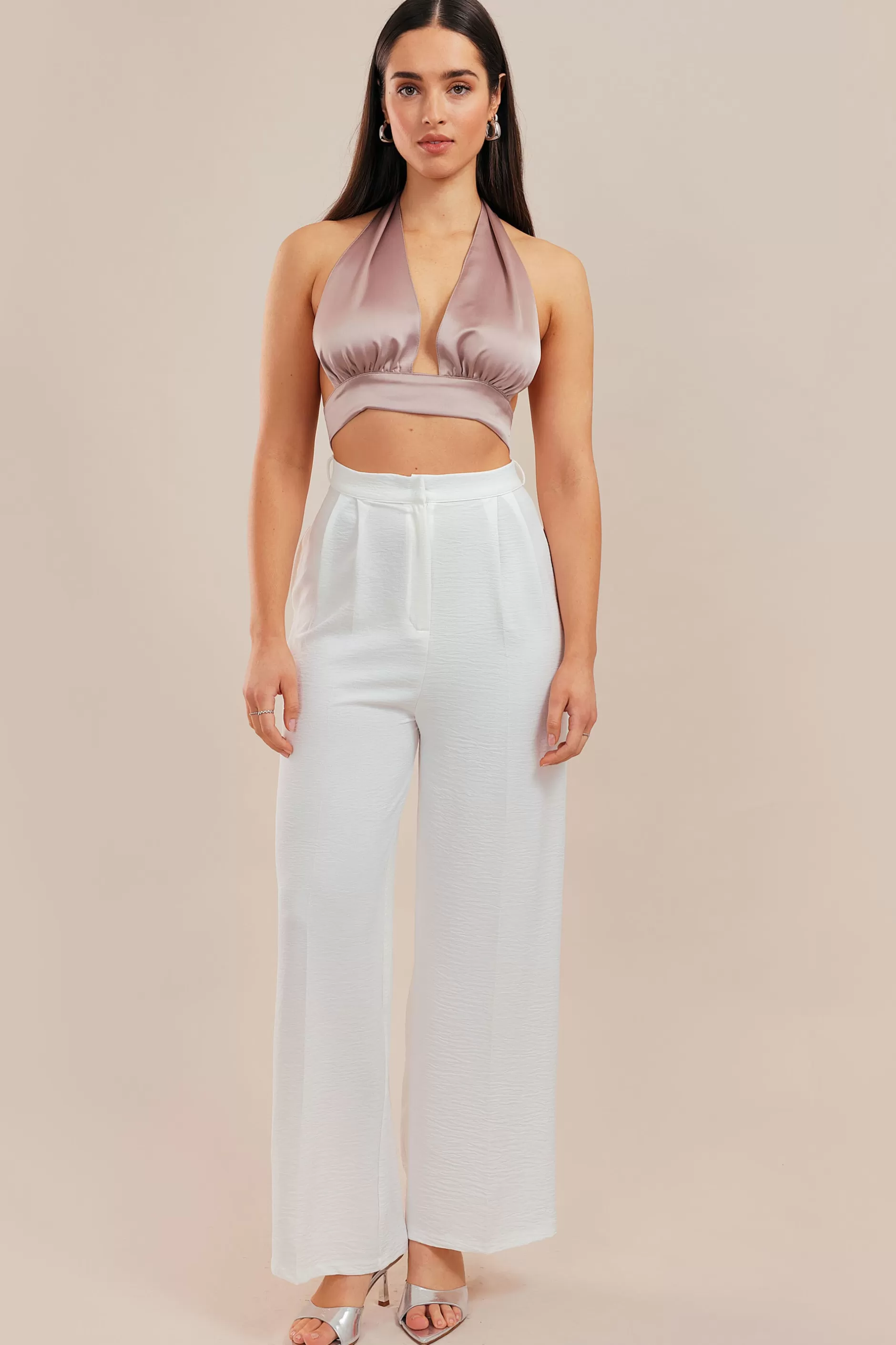 Halter Satin Top | Chiquelle Store