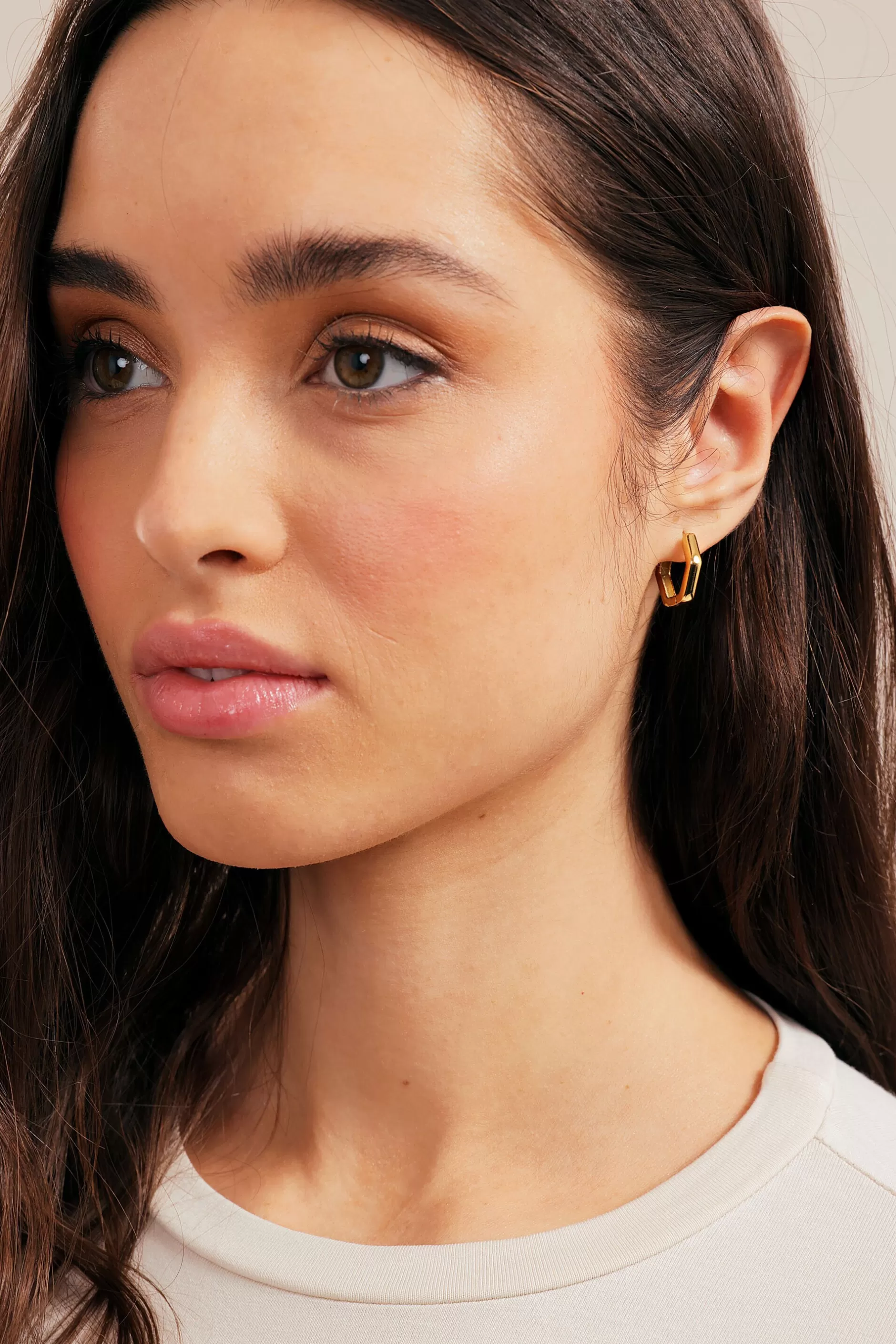 Hexagon Earrings | Chiquelle Best Sale