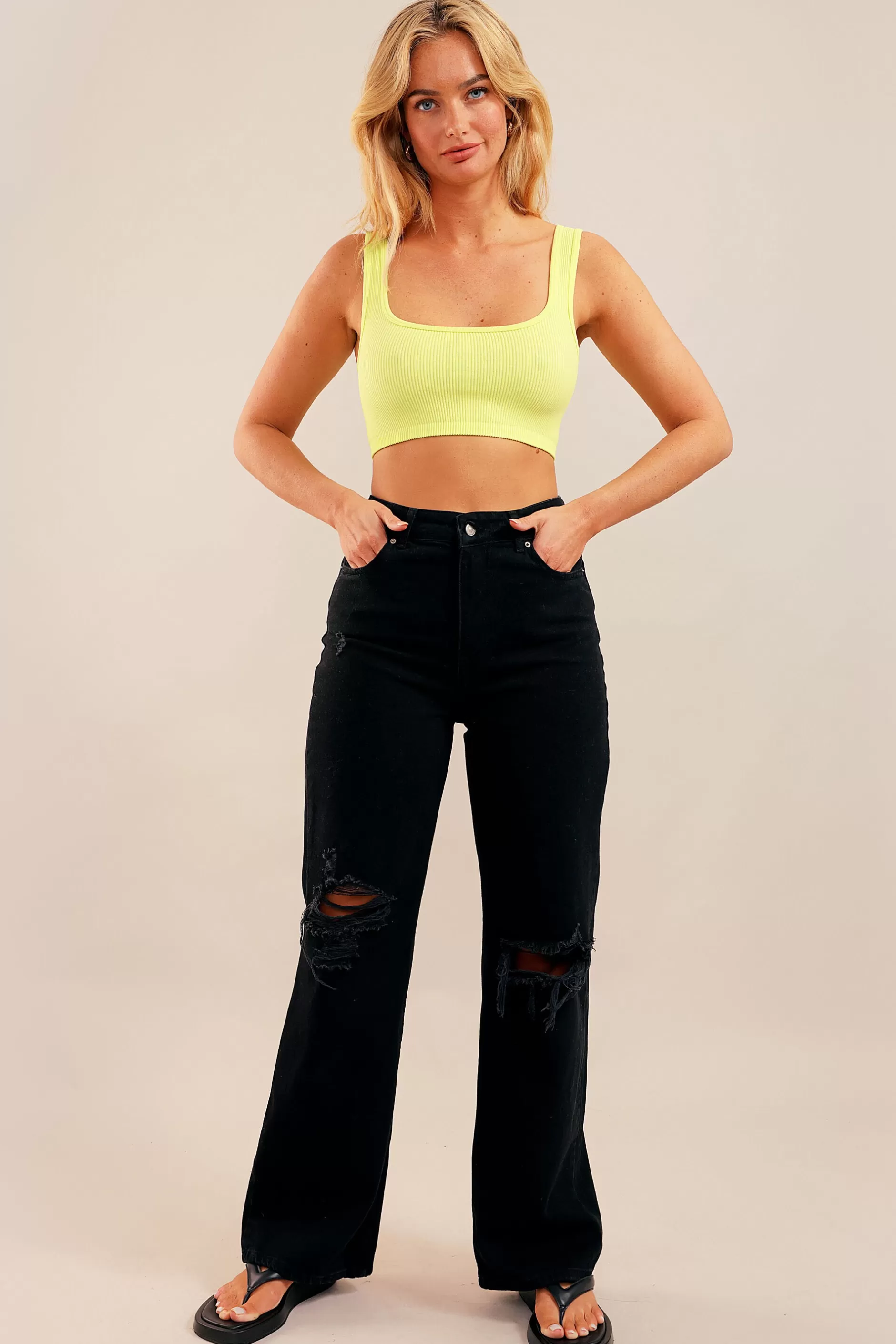 More Than Basic Seamless Top | Chiquelle Clearance