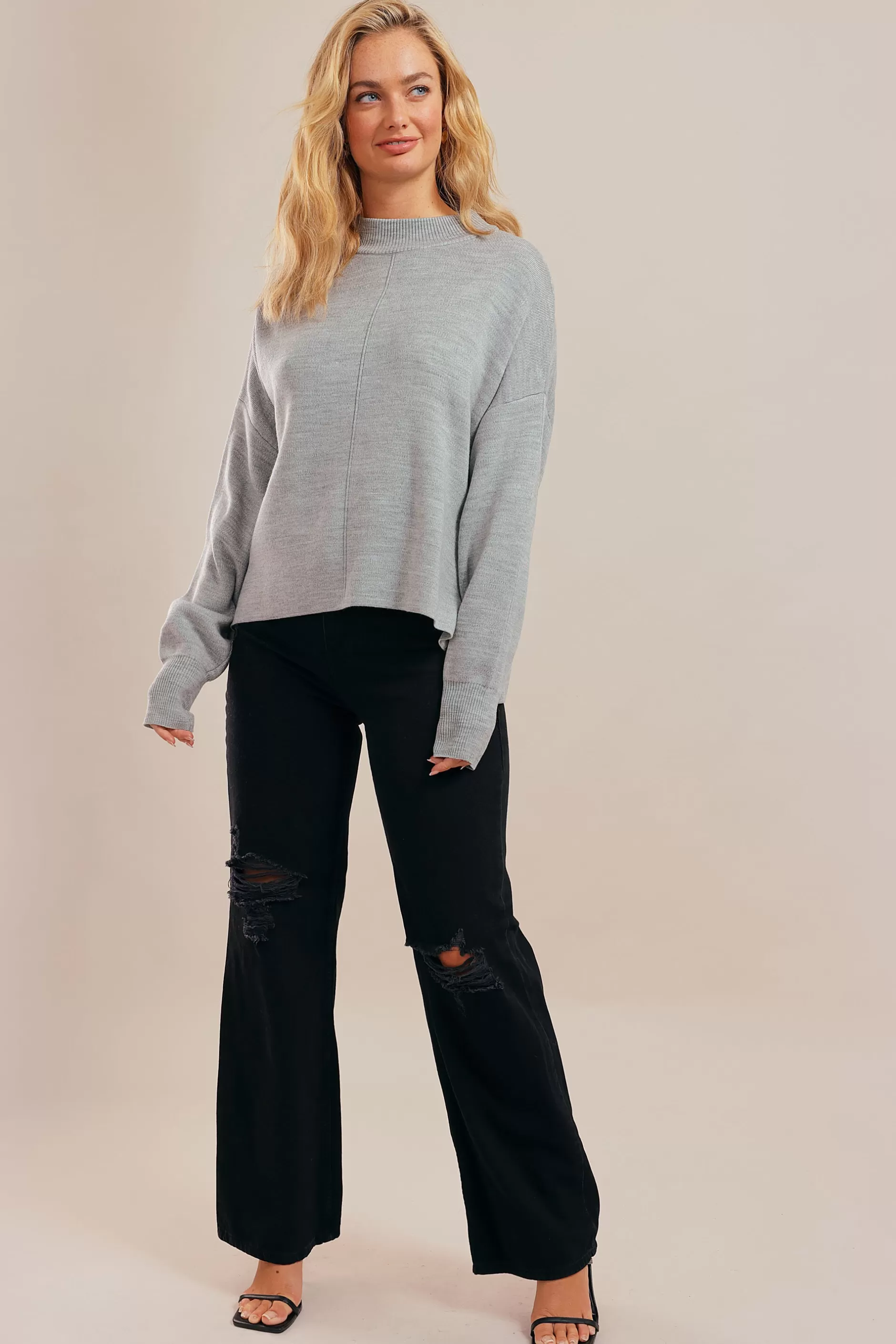 Ready to Lounge Knit Sweater | Chiquelle New