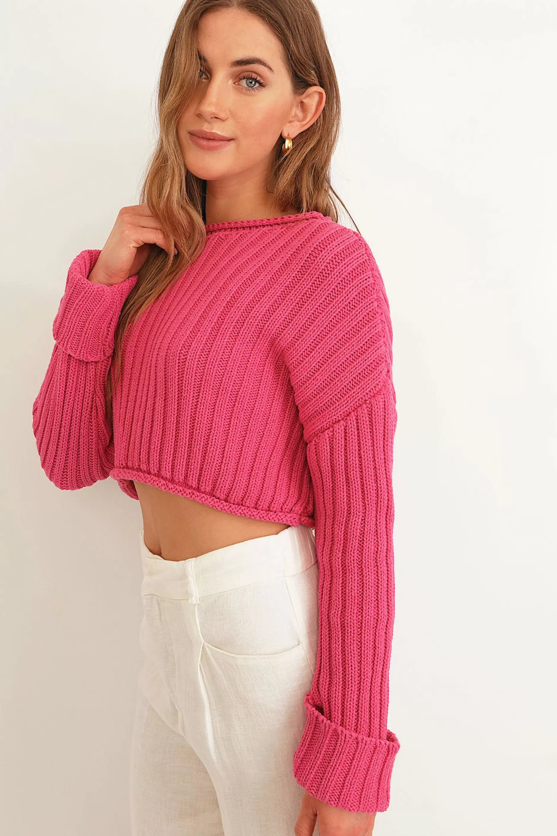 Relaxed Kinda Day Knit Top | Chiquelle Clearance