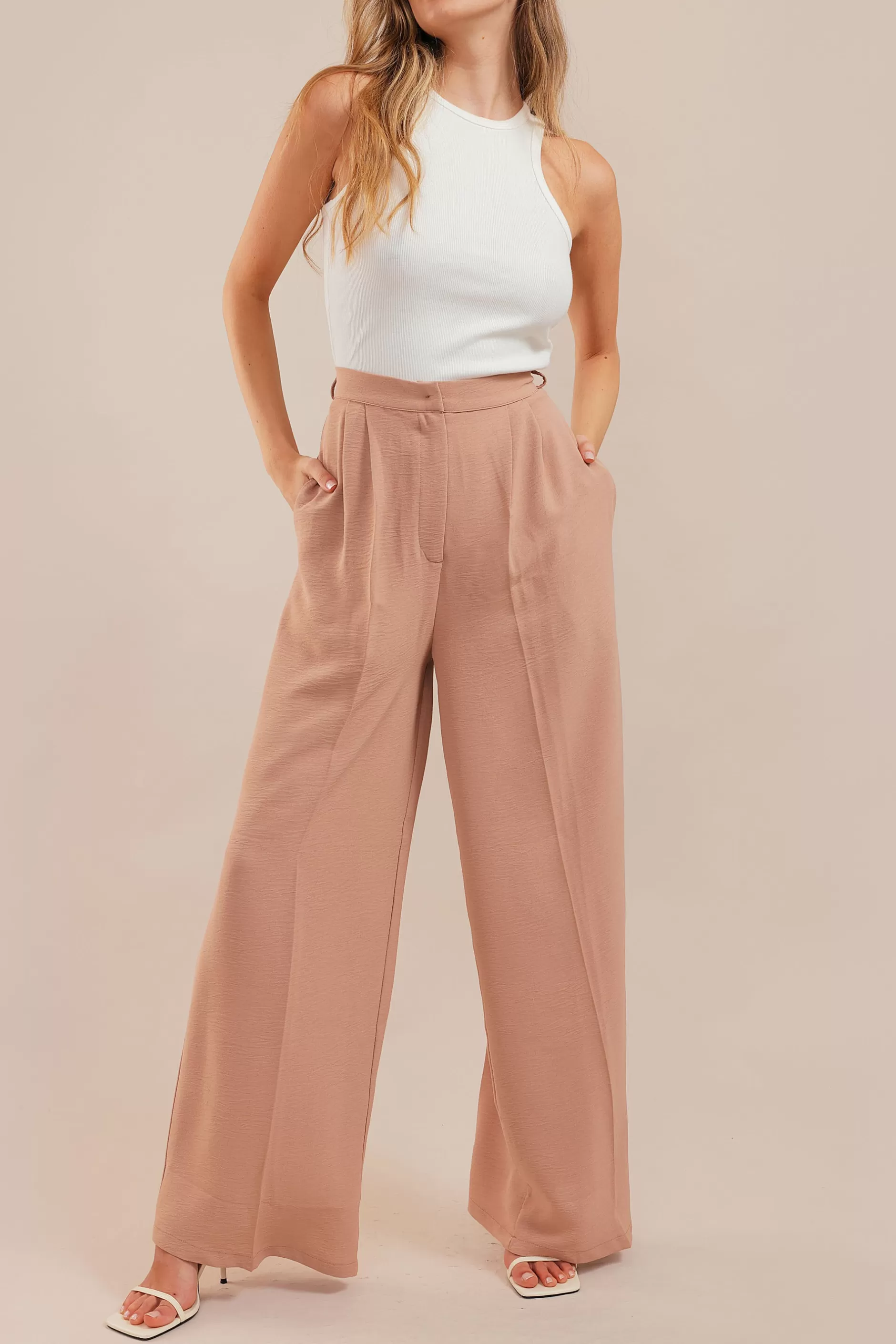 Relaxed Straight Pants | Chiquelle Cheap