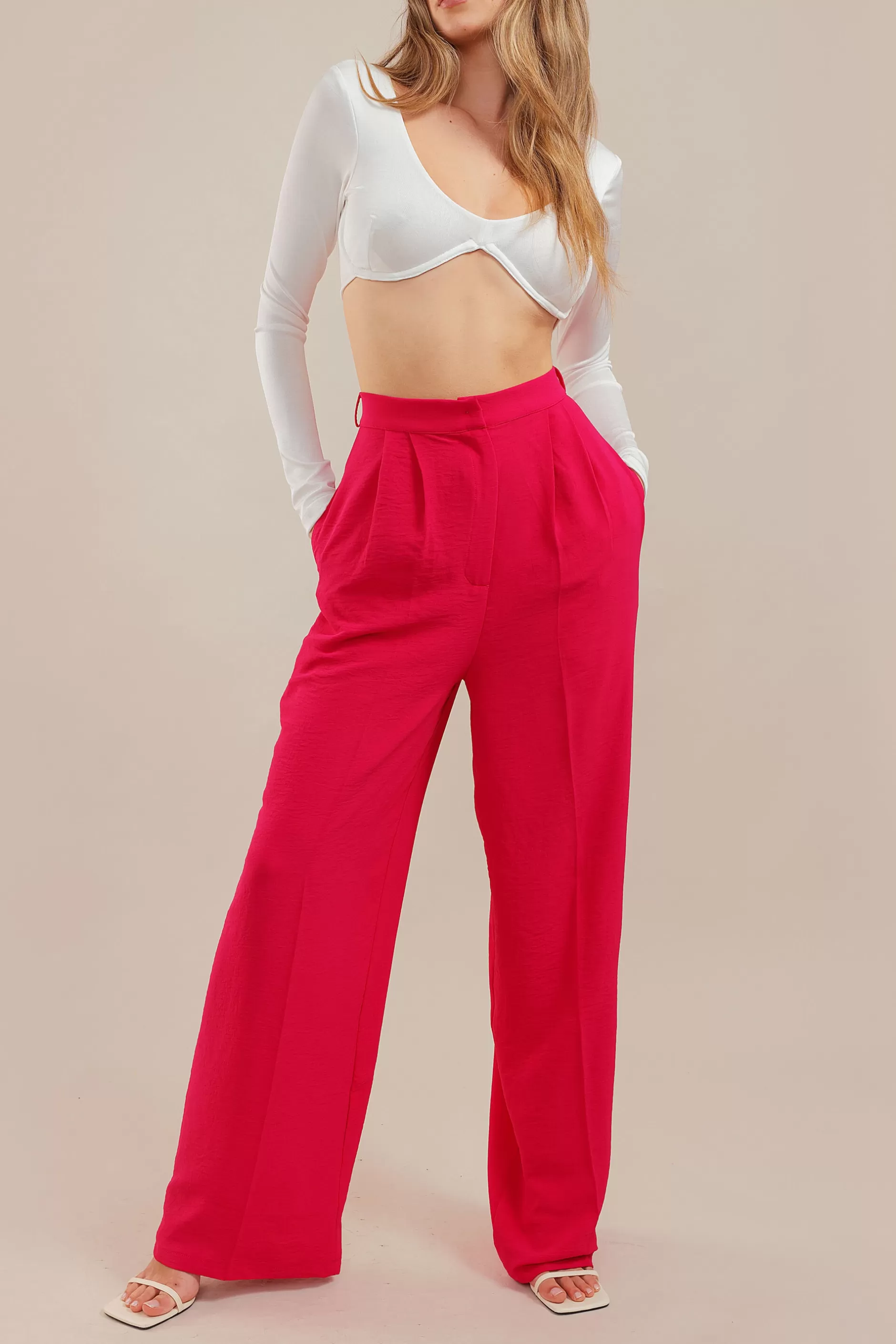 Relaxed Straight Pants | Chiquelle Sale