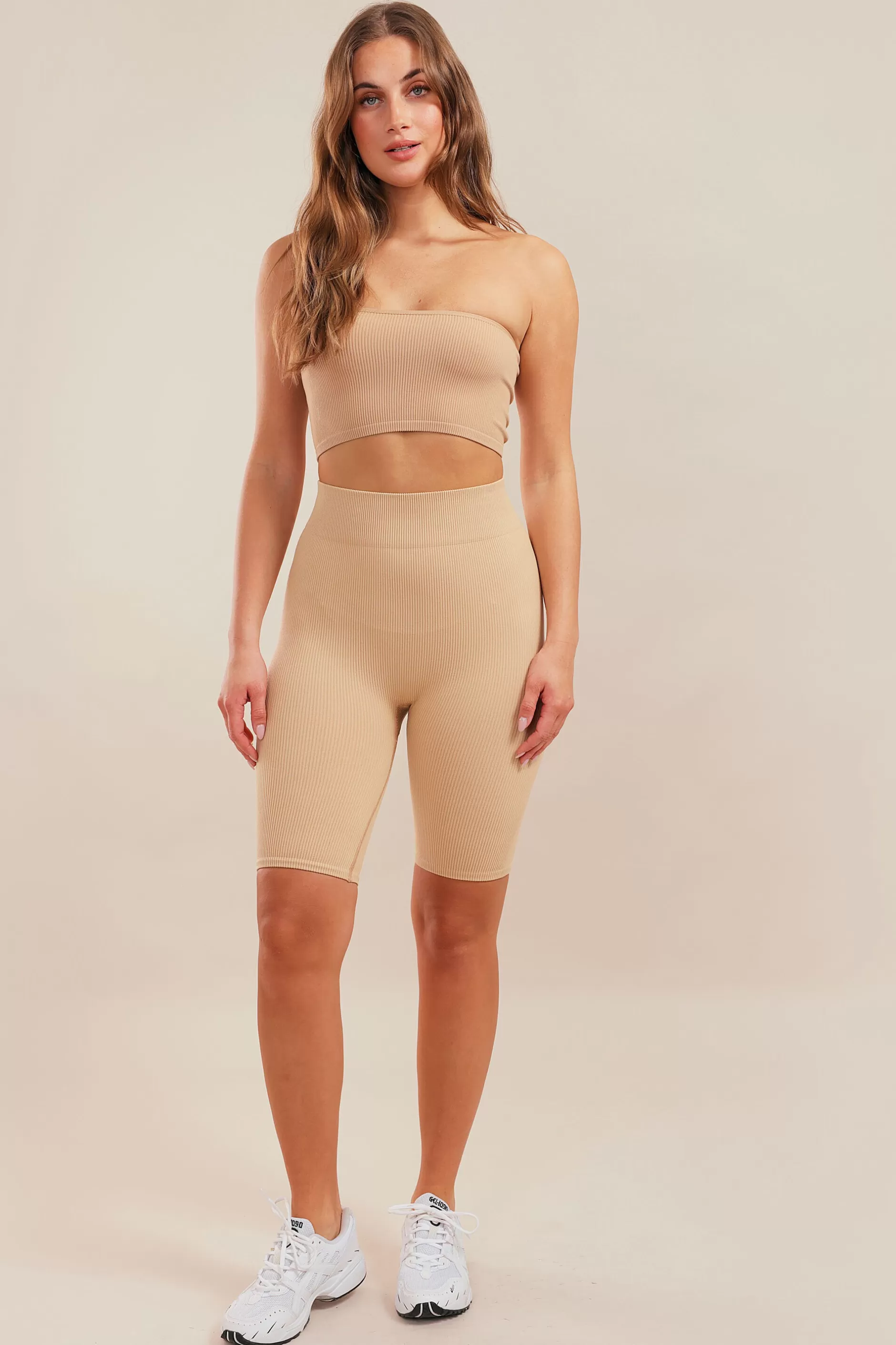 Rib Knit Seamless Tube | Chiquelle Online