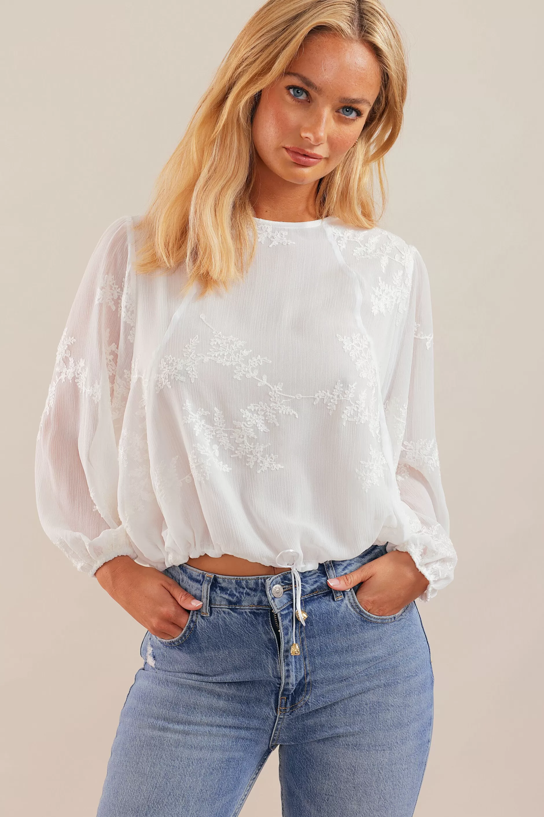 Romance Flair Blouse | Chiquelle Cheap