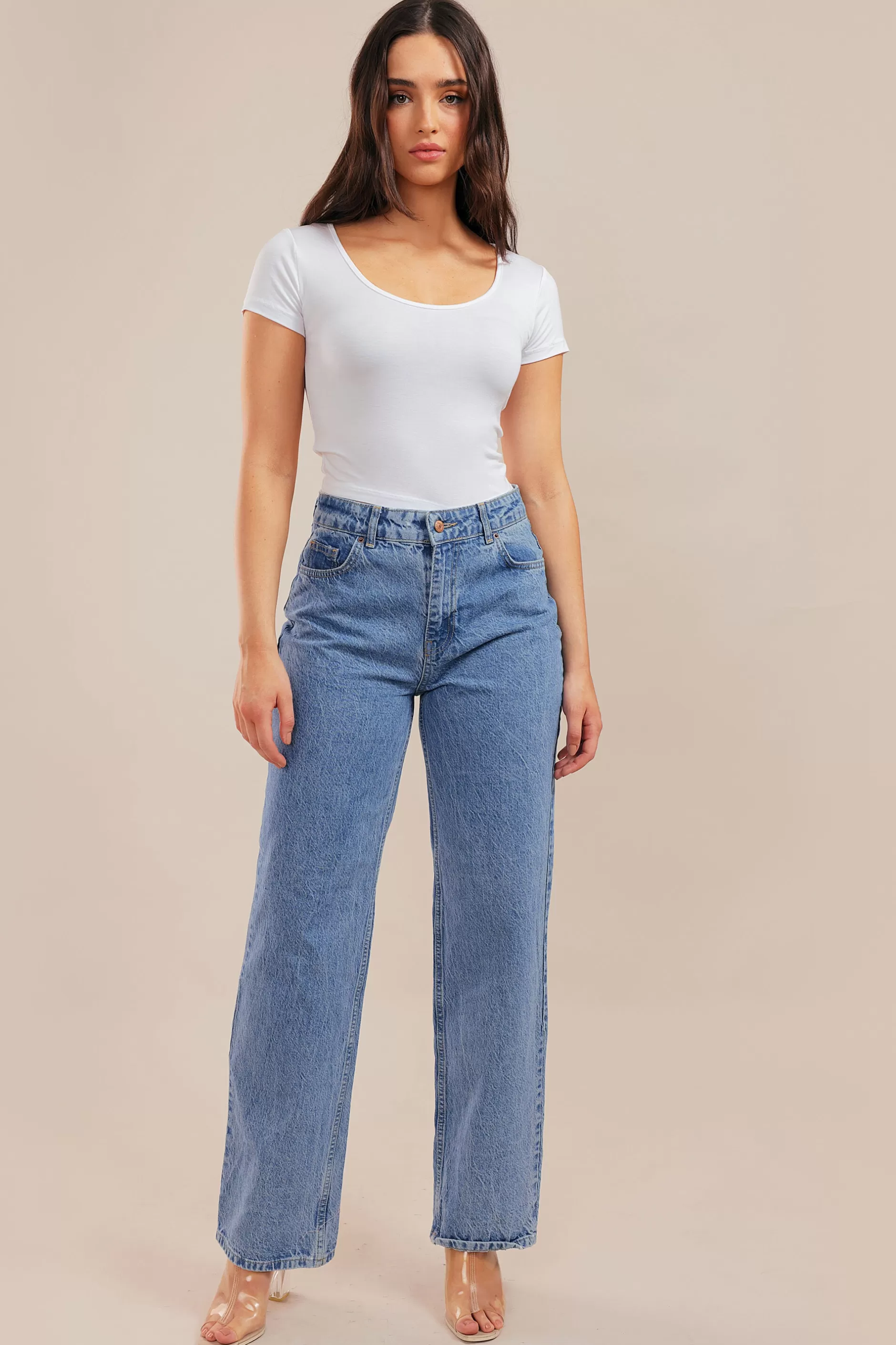 Soft Fit Basic Crop Top | Chiquelle Flash Sale