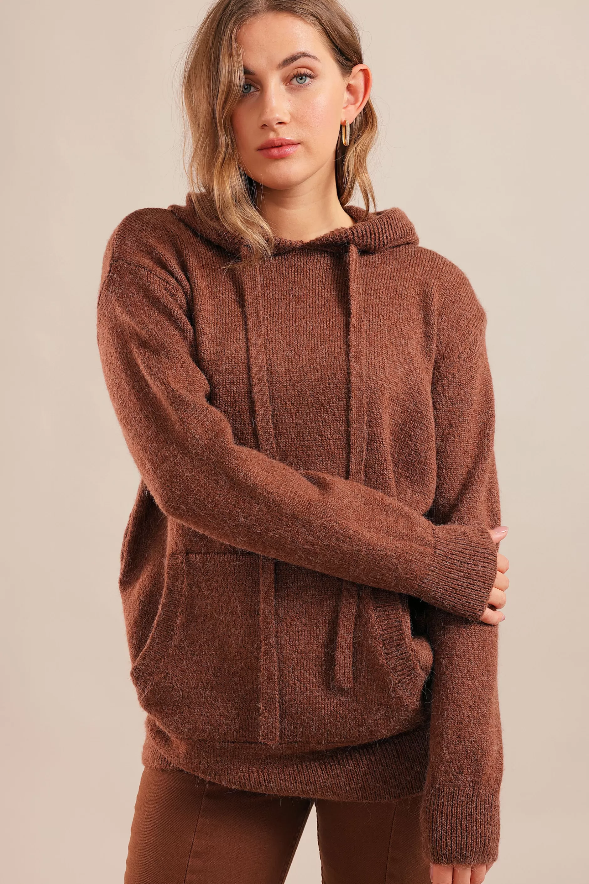 Soft Hooded Knit | Chiquelle Best Sale