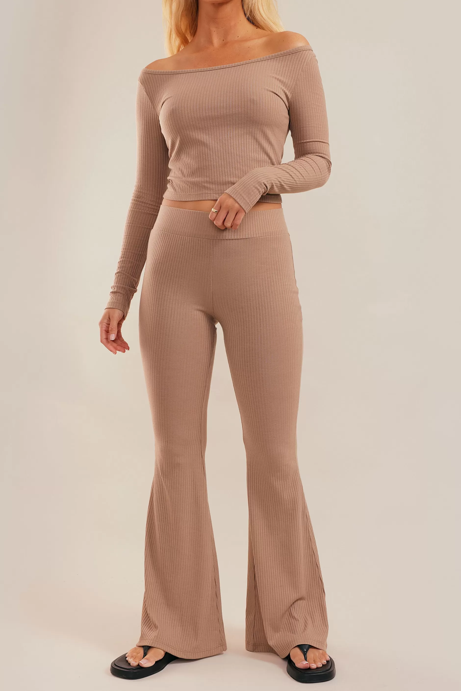 Soft Rib Basic Pants | Chiquelle Sale