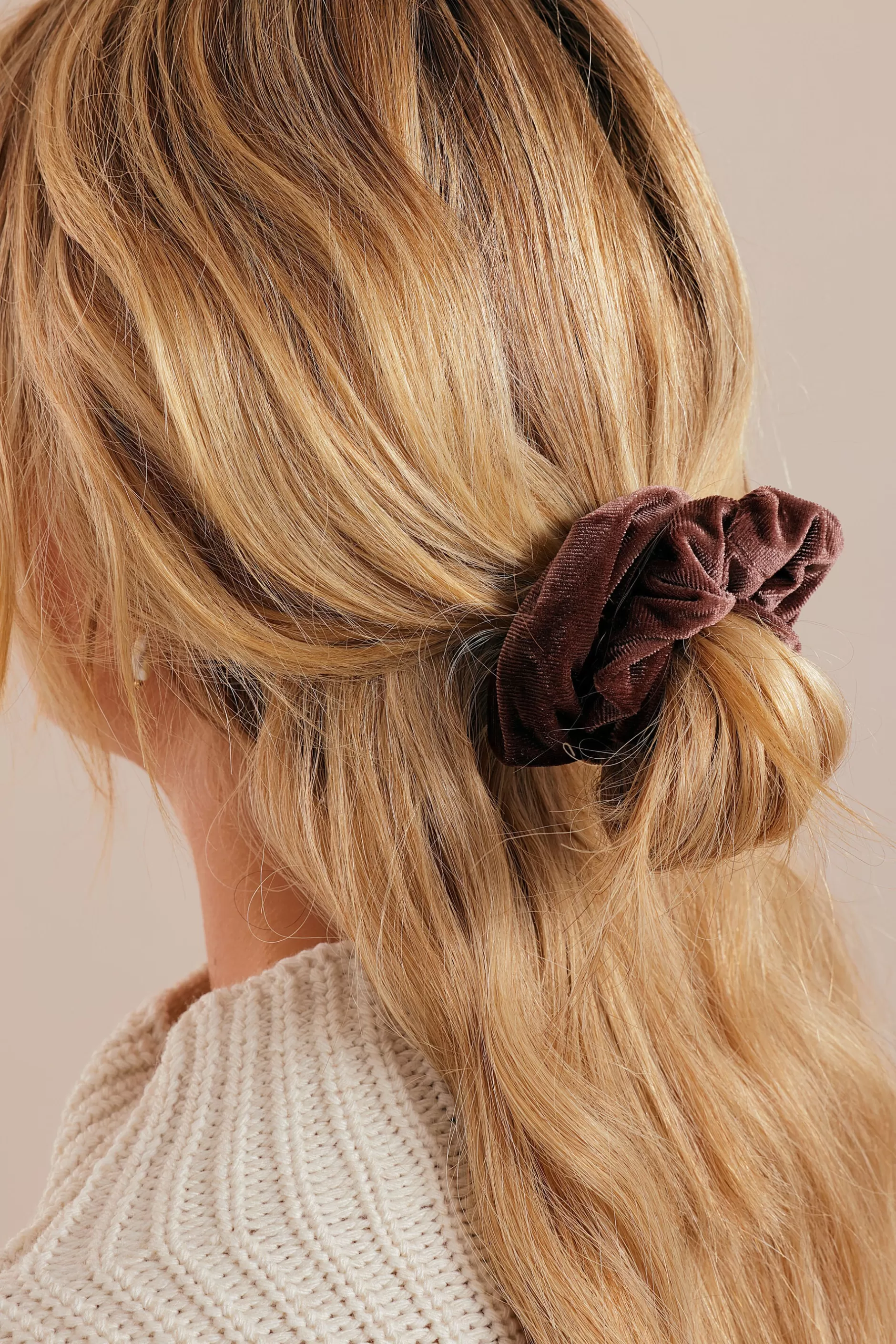 Soft Velvet Scrunchie | Chiquelle Fashion