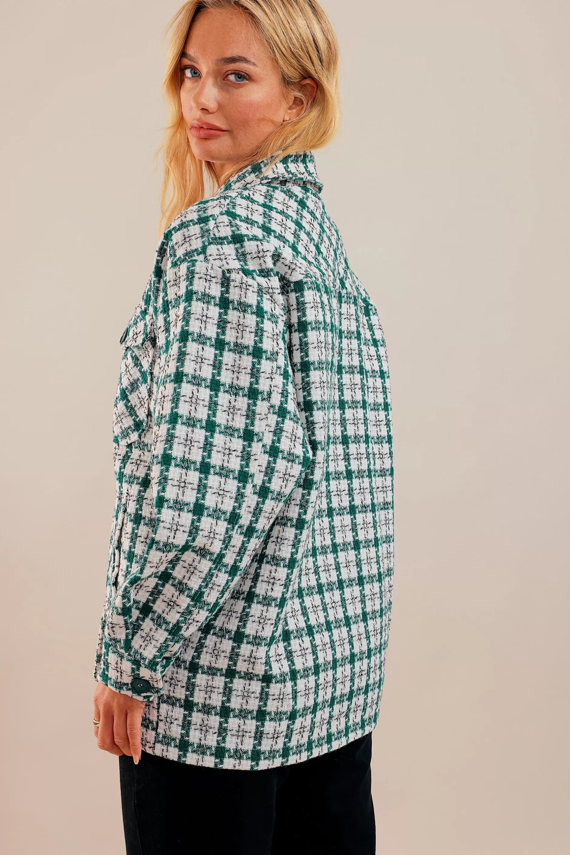 Style Control Shirt Jacket | Chiquelle Flash Sale