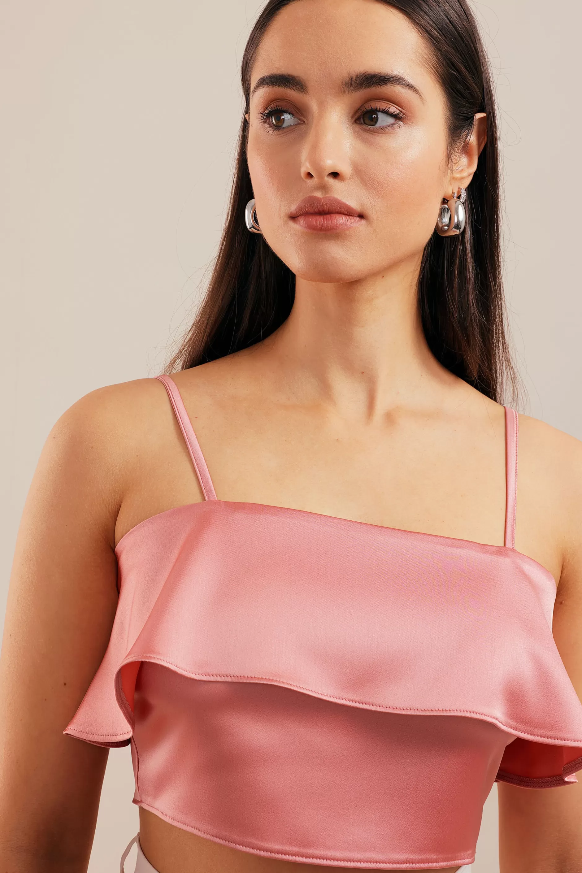 Such A Dream Satin Top | Chiquelle Clearance