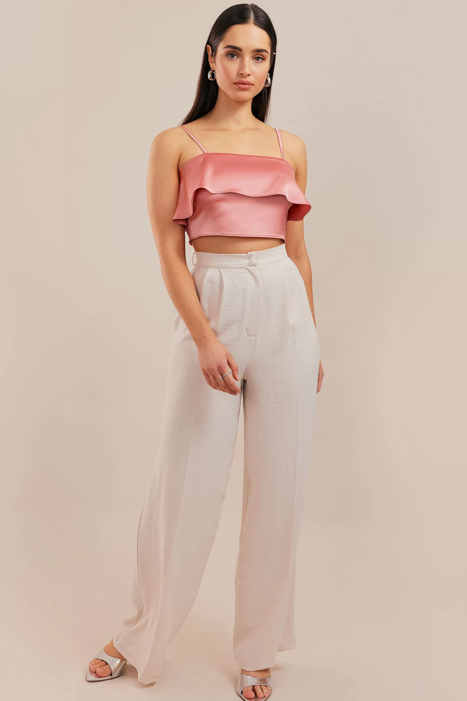 Such A Dream Satin Top | Chiquelle Clearance