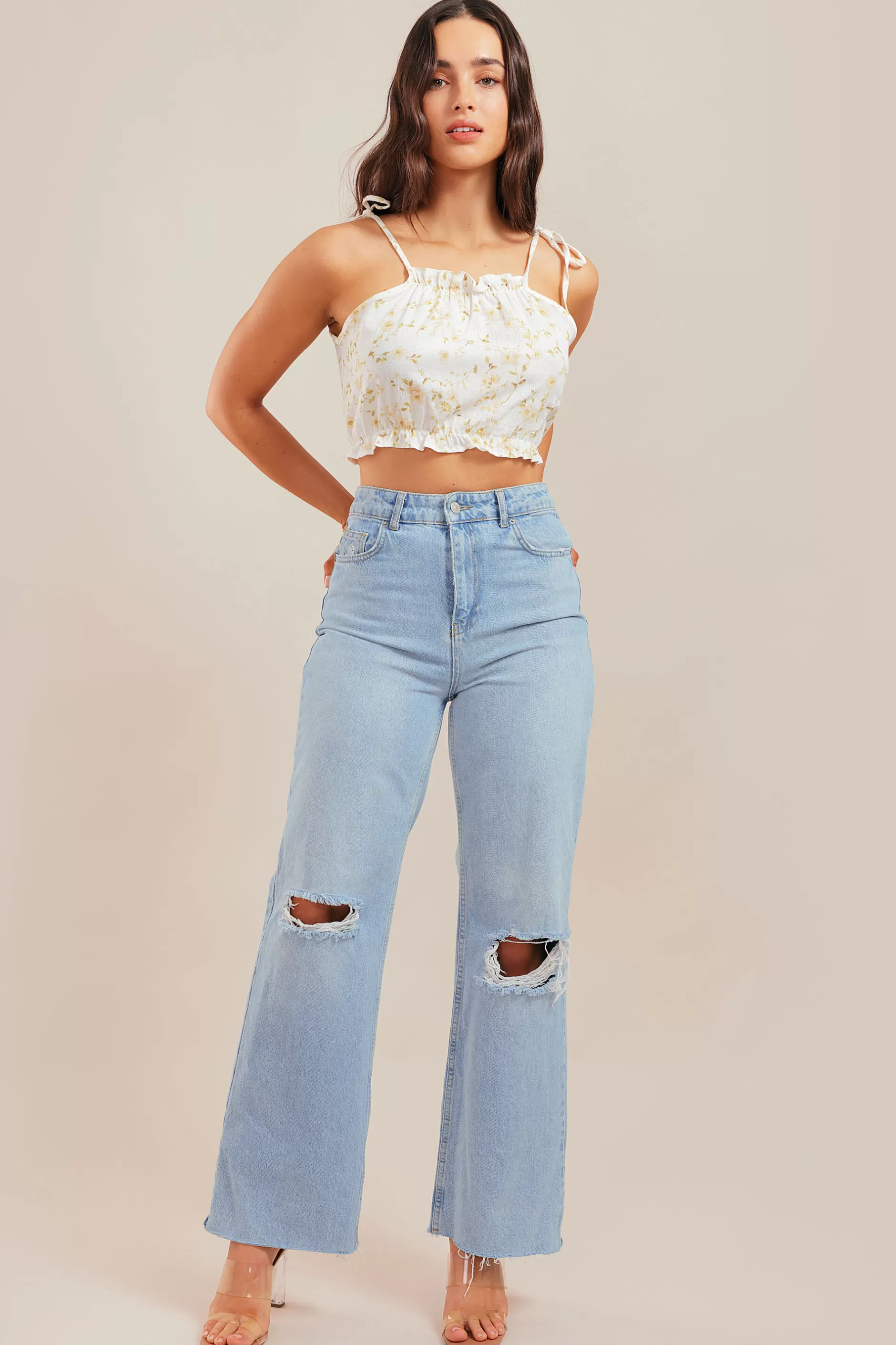 Summer Print Top | Chiquelle Discount