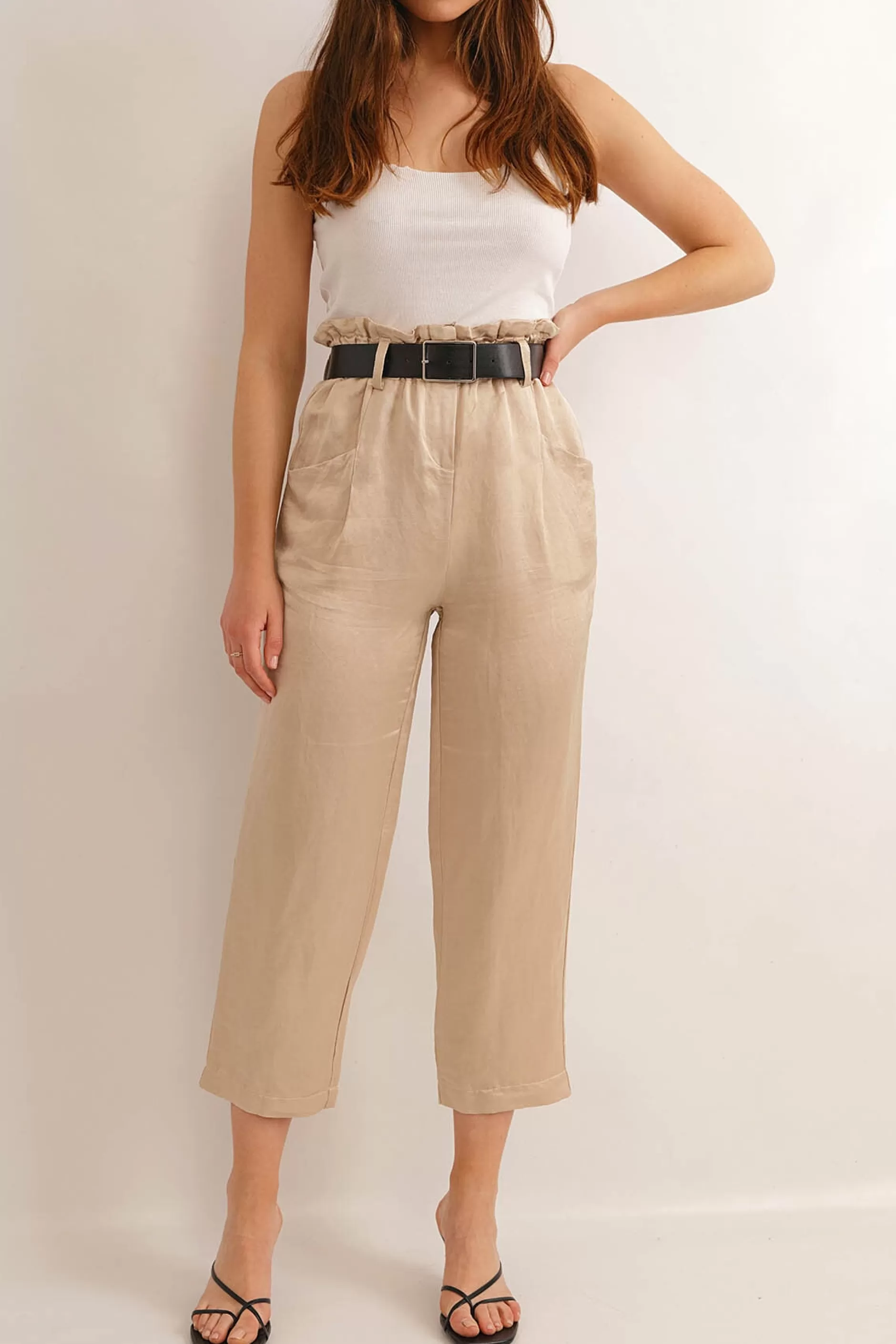 Take A Walk Belted Pants | Chiquelle Fashion