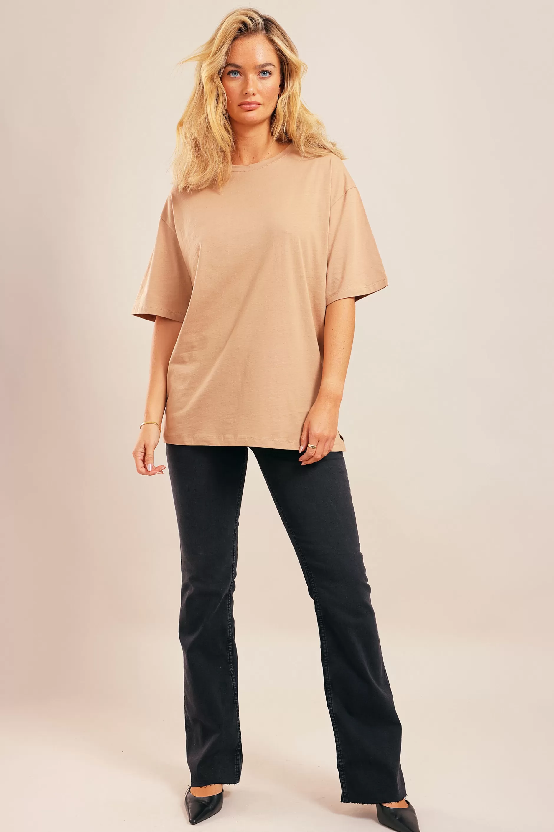 Warm Transition Oversized  Tee | Chiquelle Sale